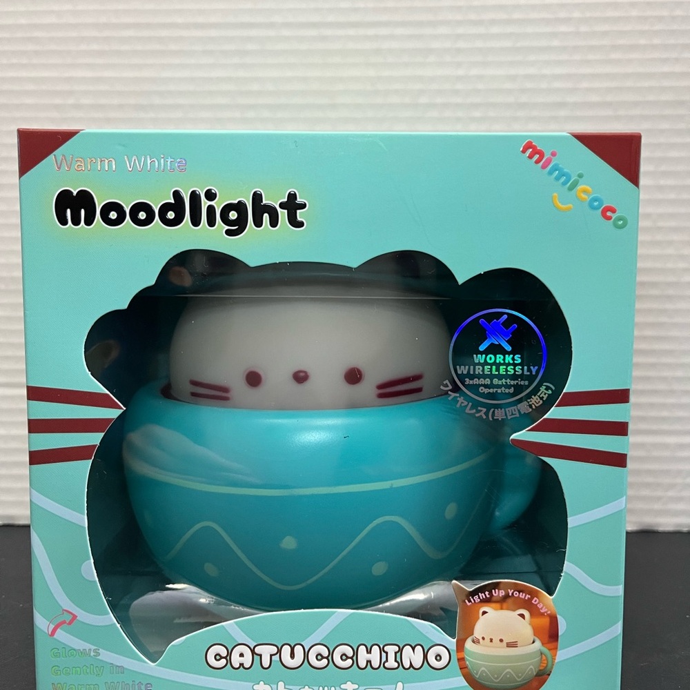 Mimicoco Warm White Moodlight New Nightlight CATUCCHINO